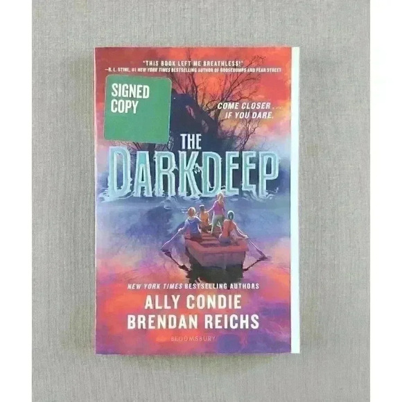 The Darkdeep Series by Brendan Reichs and Ally Condie SIGNED by Both (Paperback) - Picture 1 of 9